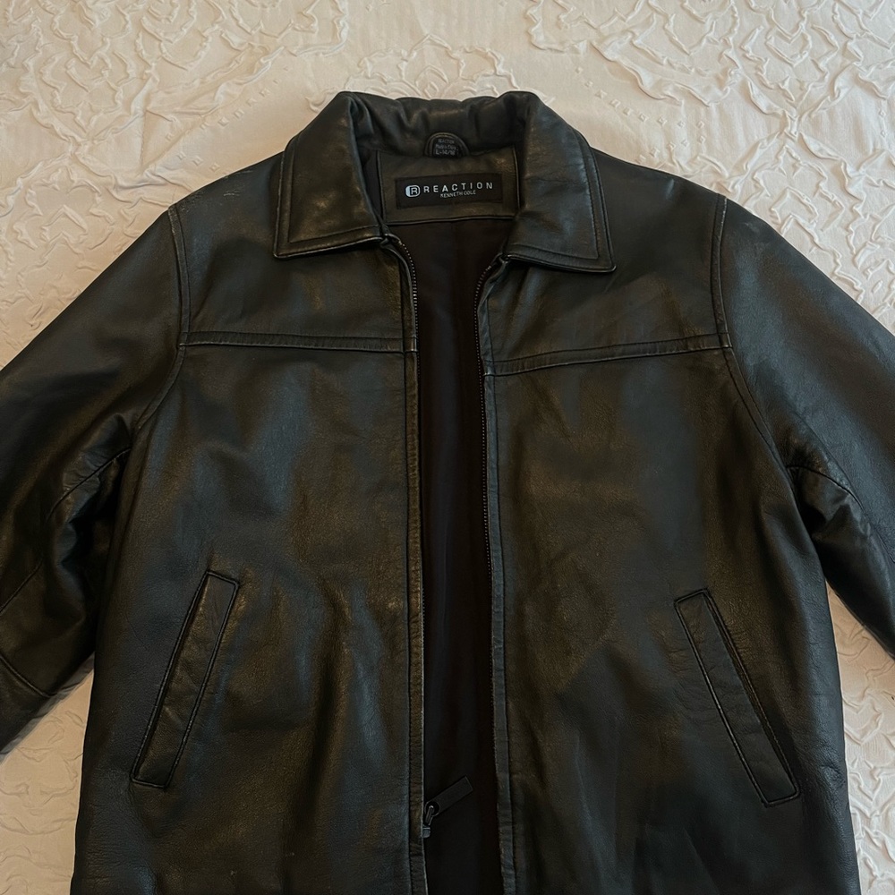 Leather jacket